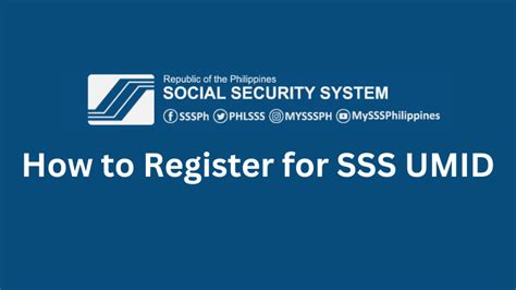 how to set appointment in sss for umid|One Card, Multiple Benefits: How to Register for SSS .